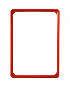 Kunststoff-Plakatrahmen DIN A3, rot