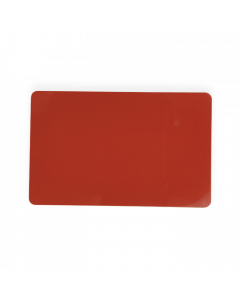 Rote PVC Karte glanz 0.5 mm
